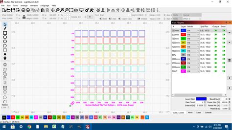 adding a layer in lightburn